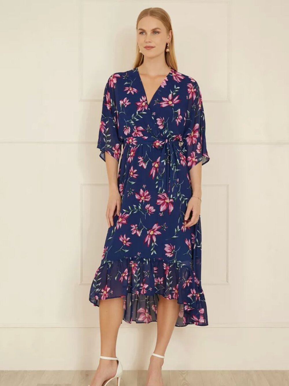 NWT | YUMI CO - Floral Dress | SZ 16